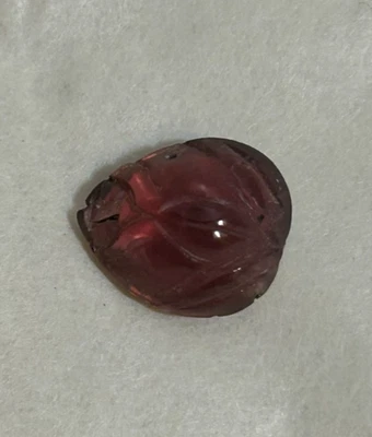 Piedra preciosa suelta de turmalina rosa tallada/pera Foto 1 de 4