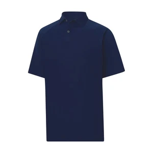 FootJoy Texture Mix Solid Previous Season Navy Shirt Men M - Picture 1 of 5