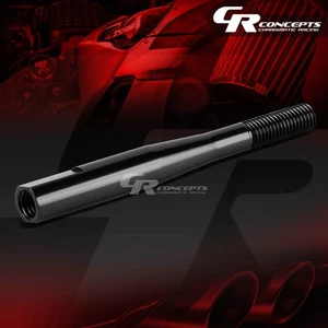 M10 X 1.5 BLACK ANODIZED ALUMINUM MT GEAR SHIFTER LEVER/SHIFT KNOB 3.5" EXTEND - Picture 1 of 4