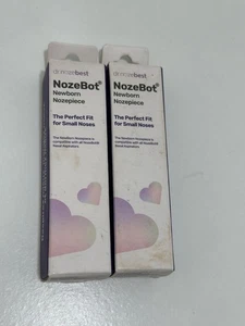 2 Dr. Noze Best Newborn Nozepiece Infants Toddlers Only Works w/Nasal Aspirators - Picture 1 of 2