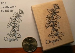 Oregano rubber stamp WM P55 - Picture 1 of 2