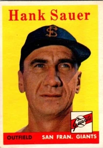 1958 Topps - Hank Sauer #378 - Picture 1 of 2
