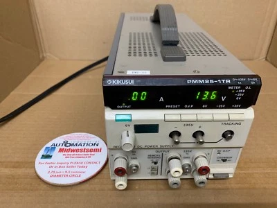 FUENTE DE ALIMENTACIÓN DE CC REGULADA PMM251TR KIKUSUI PMM25-1TR - PWR EN ENVÍO PROBADO EL MISMO DÍA Foto 1 de 4