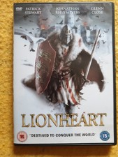 Lionheart (DVD, 2012) Disc Perfect Patrick Stewart, Glenn Close Historical