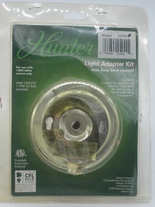 HUNTER 4" Universal Ceiling Fan Fitter - Polished Brass - Picture 1 of 3