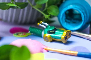 ARMS Spiralband Schlüsselanhänger: Min Min [Laserlindwurm] - Bild 1 von 3