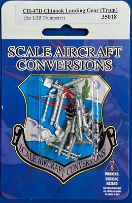 Tren de aterrizaje Chinook CH-47D para modelos trompetistas a escala 1:35 - SAC-35018 Foto 1 de 2