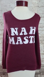 Fifith SunTop Women's Size XS Nah Maste Red Maroon - Picture 1 of 6