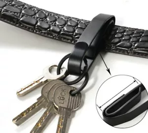 2022 Cintura Anello Caribiner Clip 2 Portachiavi EDC Portachiavi Resistente Multifunzione - Foto 1 di 8