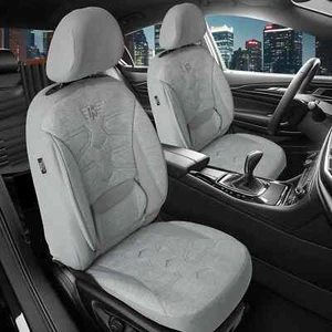 2x Fundas de asiento aptas para Opel Signum desde 2003-2008 (gris) | PRIME - Imagen 1 de 12