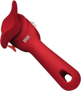 KUHN RIKON Auto Safety Smooth Touch Can Opener, Lidlifter No Sharp Edges - Black - Picture 1 of 5