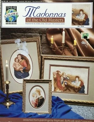 Madonnas of the Old Masters True Colors Cross Stitch Pattern BCL-10038 - Image 1 of 4