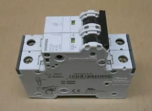1 NEW SIEMENS 5SY4 213-5 5SY4213-5 CIRCUIT BREAKER 13 AMP 13A 2P 400V (11 AVAIL) - Picture 1 of 5