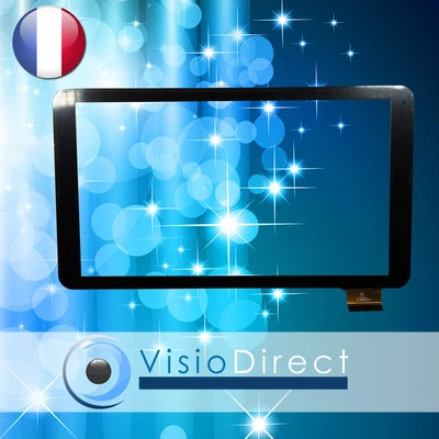 Vitre Ecran tactile pour Logicom L-EMENT TAB 1042 noir 10.1