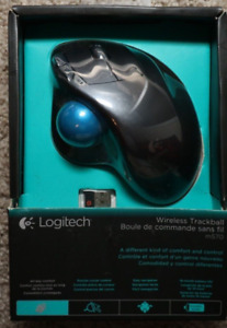 New Sealed Box Logitech M570 Wireless Trackball Mouse for PC & Mac