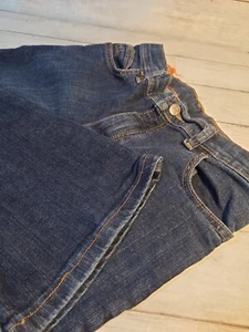 Boys Sz 12 Husky Wrangler Jeans Flare Mint - Picture 1 of 7