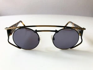 Vintage Neostyle Superstar 1 801 Sunglasses Oro Marrón Germany NOS Nautic Cazal - Imagen 1 de 11