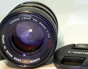 Canon SSC 50mm f1.4 manual focus Lens adapted to Sony E mount α6300 cameras - Picture 1 of 20