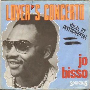 JO BISSO "LOVER'S CONCERTO" AFRICAN DISCO FUNK SP SOUKOUS 11009 - Picture 1 of 2