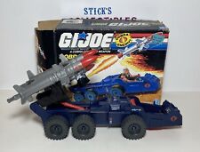 Vintage 1988 GI Joe ARAH Cobra Command Weapon ADDER  Complete Vehicle With Box