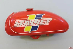 NOS OEM ITALJET RED METAL GAS FUEL TANK RED  - Bild 1 von 12