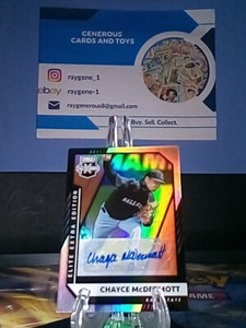 2021 Panini Elite Chayce McDermott Extra Edition Rc Authentic Autograph #132...