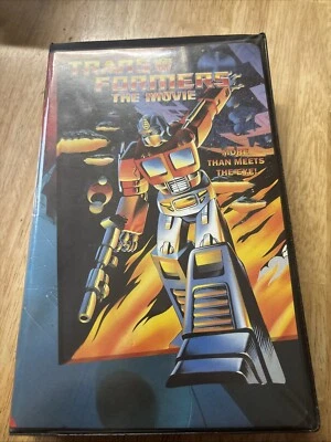 Transformers the Movie VHS Tape Canadian Version Unedited Rare Cut Like New 80's - Image 1 of 3