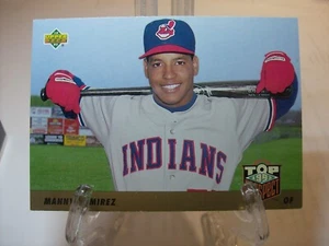 1993 Upper Deck Baseball #433 - Manny Ramirez TP - Cleveland Indians 93-334 - Bild 1 von 2