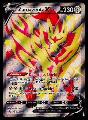 Zamazenta V (Shiny) SWSH293 SWSH: Sword & Shield Promo Cards Promo - Image 1 of 2