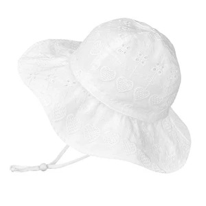 UPF 50+ UV Ray Sun Protection Wide Brim Adjustable Baby Sun Hat for Summer - Picture 1 of 7