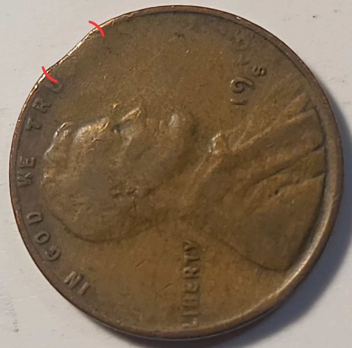 Lincoln Wheat Penny San Francisco 1946 Year US Coin Errors for