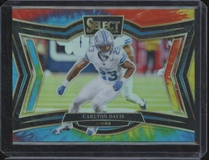 2024 Panini Select CARLTON DAVIS #416 nivel de campo tie-dye Prizm/25 JS2 - Imagen 1 de 2