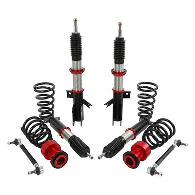 For 2013-2019 Ford Fusion Shock Struts Adj. Height Coilovers Suspension Kit 4pcs Foto 1 de 4