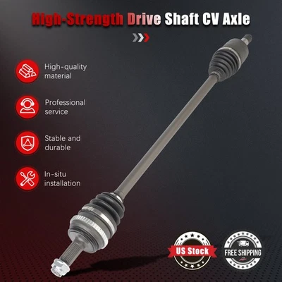 Auto Front Left for 2002-2004 Honda Civic EX  1.7L 1988-1991 CRX CV Axle Shaft - Image 1 of 4