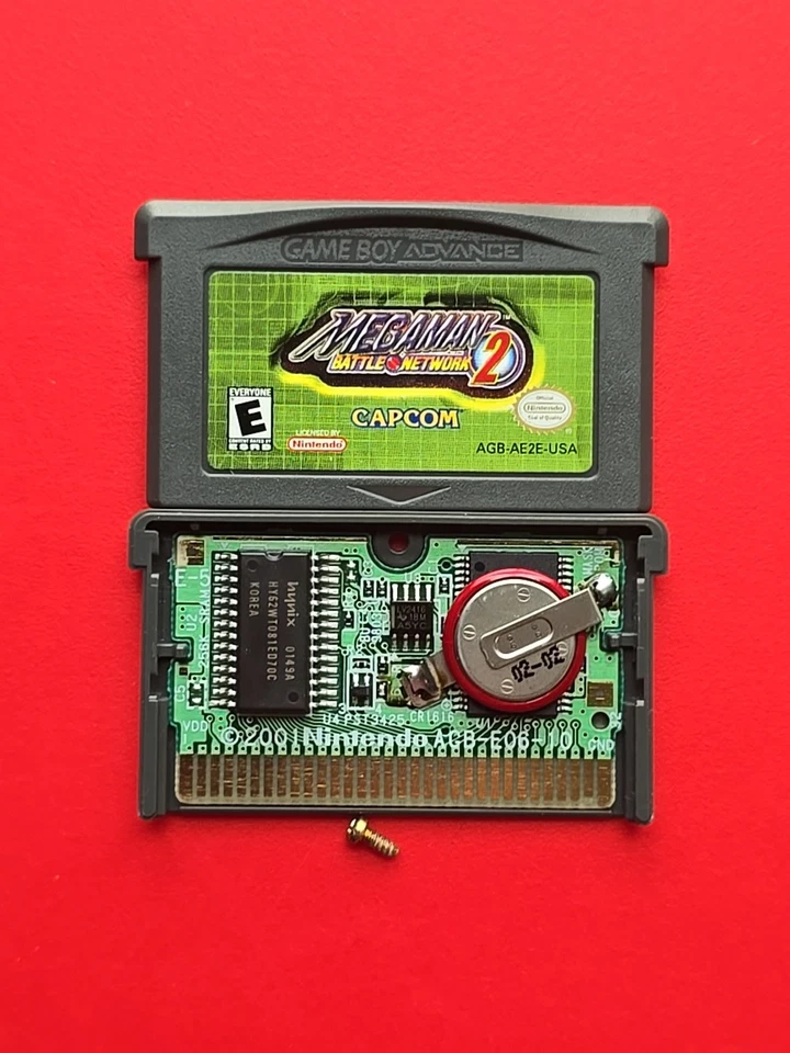 Game Boy Advance Mega Man Battle Network 2 Nintendo GBA Auténtico Ahorra Megaman Foto 1 de 4