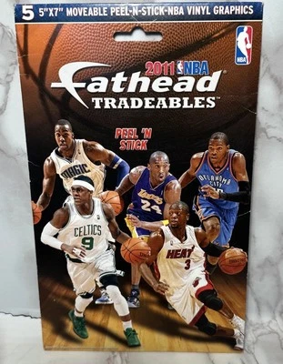 RARE 2011 KOBE BRYANT FATHEAD 5”x7” Graphic Decal LOS ANGELES LAKERS - Image 1 of 4