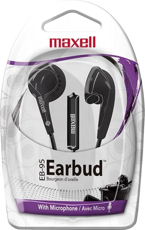 Maxell - 199846, auriculares con cable - negros Foto 1 de 1