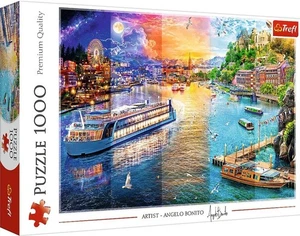 NEW Trefl Jigsaw Puzzle 1000 Pieces Premium Quality River Cruise - Picture 1 of 2