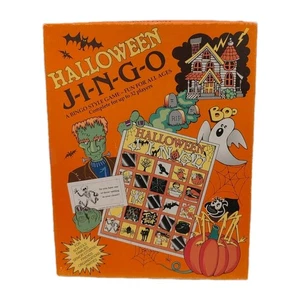 Gary Grimm Halloween Jingo Vintage Bingo Style Game 1993 - Picture 1 of 11