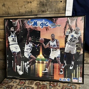 Orlando Magic “Magic Show” 16x20 Starline Poster Shaq, Penny, Grant & Anderson - Picture 1 of 3