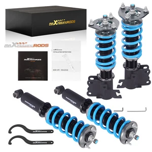A full set adjustable coilover suspensions for Nissan S13 180SX 240SX 88-94 - Picture 1 of 12