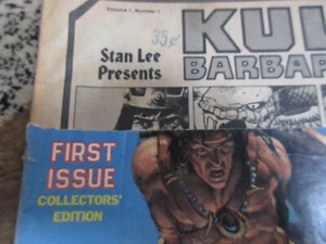 KULL and the Barbarians #1 First Issue Stan Lee Comics 1975 - Picture 1 of 2
