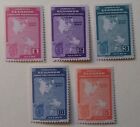 Ecuador Airmail Stamps, 1946, sc#C147-51, Mint, NH, OG, Complete Set