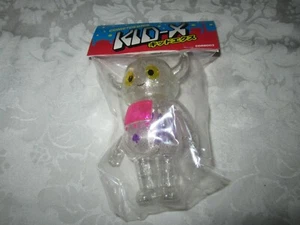 Cometdebris Koji Harmon Kid-X Exclusive Clear Glitter Vinyl Sofubi - Imagen 1 de 7