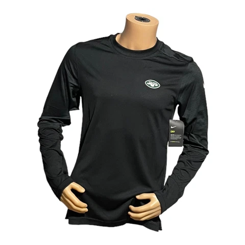 Nike Dri fit on field NFL New York Jets black sweater Size Small Cover