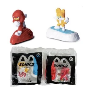 McDonald's Happy Meal Toys Sonic 2 2021 juego de película #4 colas y #5 nudillos Sega - Imagen 1 de 10