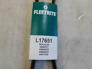 Fleetrite L17651 Belt REPLACES 449667C1, 449669C91, 449668C91, ZAH17650 - Bild 1 von 3