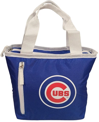 MLB Soft Sided 6-Can Cooler Insulated Tote Bag (Chicago Cubs) Cover