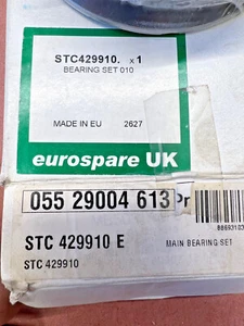 NEW Eurospare Engine Crankshaft Main Bearing Set STC429910E fit 94-04 Land Rover - Bild 1 von 3