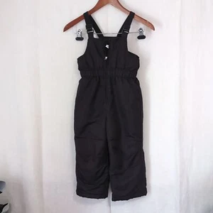 Healthtex Black Unisex Snow Pant Bibs Size 4T - Picture 1 of 5